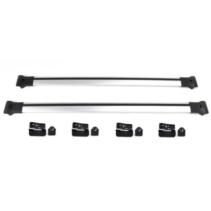 Bare Transversale de Plafon, Trux X-Treme pentru Șine de Plafon, Culoare Argintiu, Mitsubishi L200 Cabină Dublă 2015 - 2019 - ED