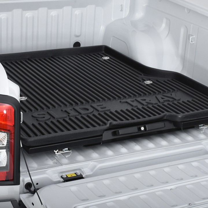 Sliding Bed Tray, Trux Steel with Plastic Top, Mitsubishi L200 Double Cab 2015 - 2019 - EDK.ro
