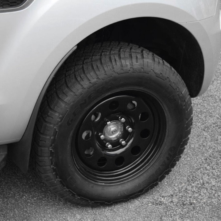 Steel Wheel, Trux, 17", Black - EDK.ro