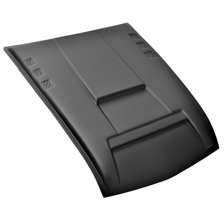 Bonnet Scoop, Trux Full Size, Color Matt Black, Mitsubishi L200 2015 - 2019 - EDK.ro