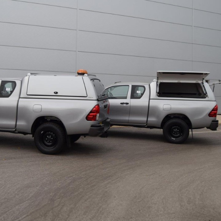 Hardtop Bed Cover, ProTop Gullwing, Mitsubishi L200 Extra Cab 2015 - 2019 - EDK.ro