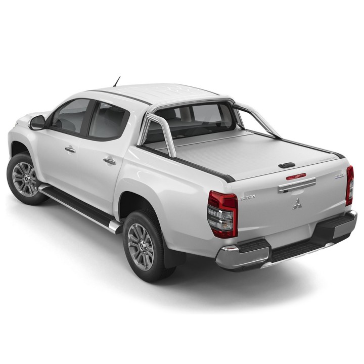 Rollbar Inox, Mountain Top, Culoare Argintiu, Mitsubishi L200 Cabină Extra 2015 - 2019 - EDK.ro