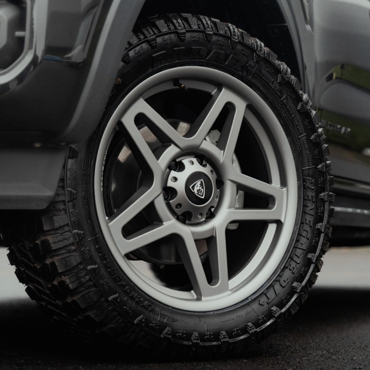 Alloy Wheel, Predator FOX, 20", Red - EDK.ro