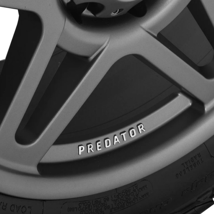 Alloy Wheel, Predator FOX, 20", Red - EDK.ro