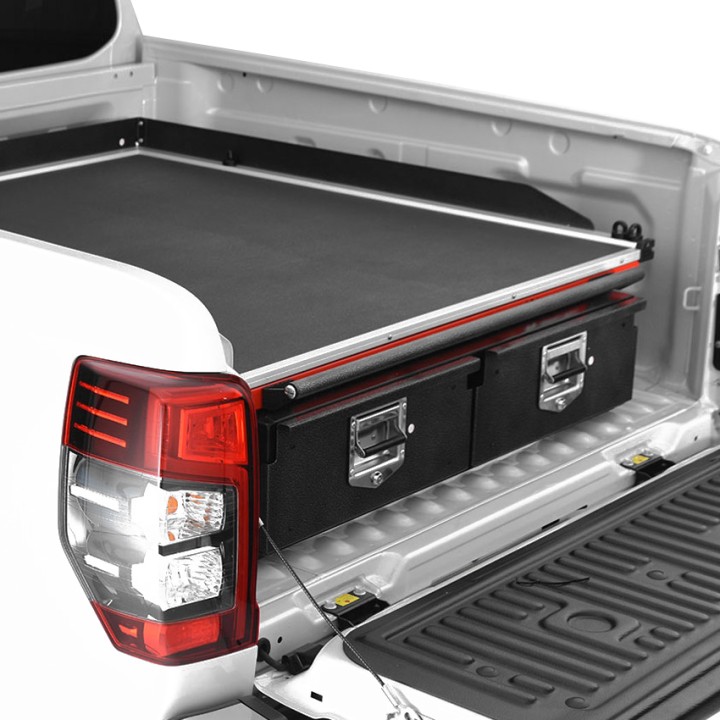 Tavă Glisantă, ProTop Twin Drawer System, Mitsubishi L200 Cabină Dublă 2019 - 2021 - EDK.ro