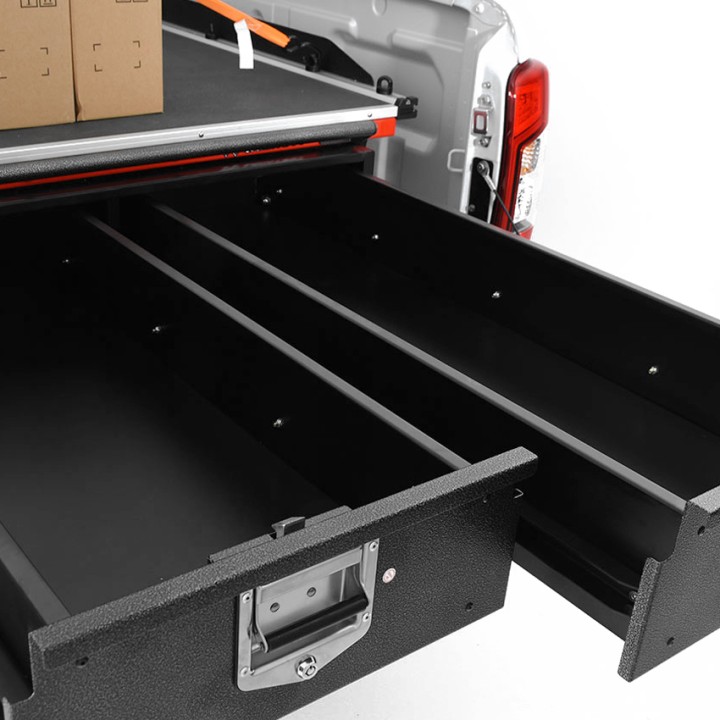 Tavă Glisantă, ProTop Twin Drawer System, Mitsubishi L200 Cabină Dublă 2019 - 2021 - EDK.ro