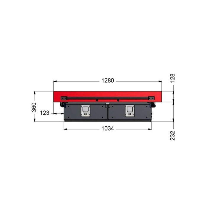 Sliding Tray, ProTop Twin Drawer System, Mitsubishi L200 Double Cab 2019 - 2021 - EDK.ro