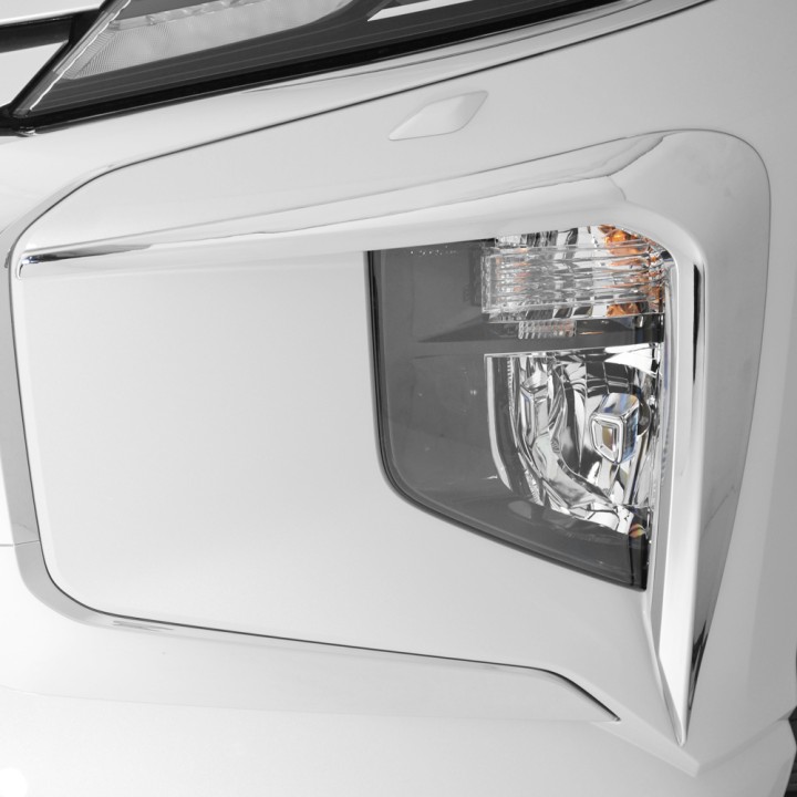 Fog Light Surrounds, Trux Series 6 Chrome, Mitsubishi L200 Double Cab 2019 - 2021 - EDK.ro