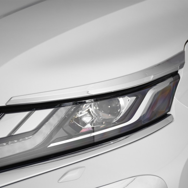 Faruri LED, Trux Surrounds, Culoare Crom, Mitsubishi L200 Cabină Dublă 2019 - 2021 - EDK.ro