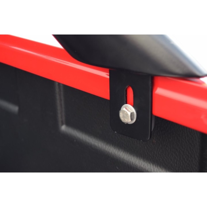 Stainless Steel Rollbar, Trux, Black Color, Mitsubishi L200 Double Cab 2019 - 2021 - EDK.ro