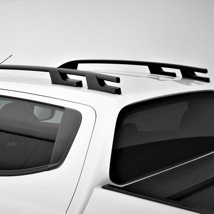 Roof Bars, Trux X-Treme, Color Black, Mitsubishi L200 Double Cab 2019 - 2021 - EDK.ro