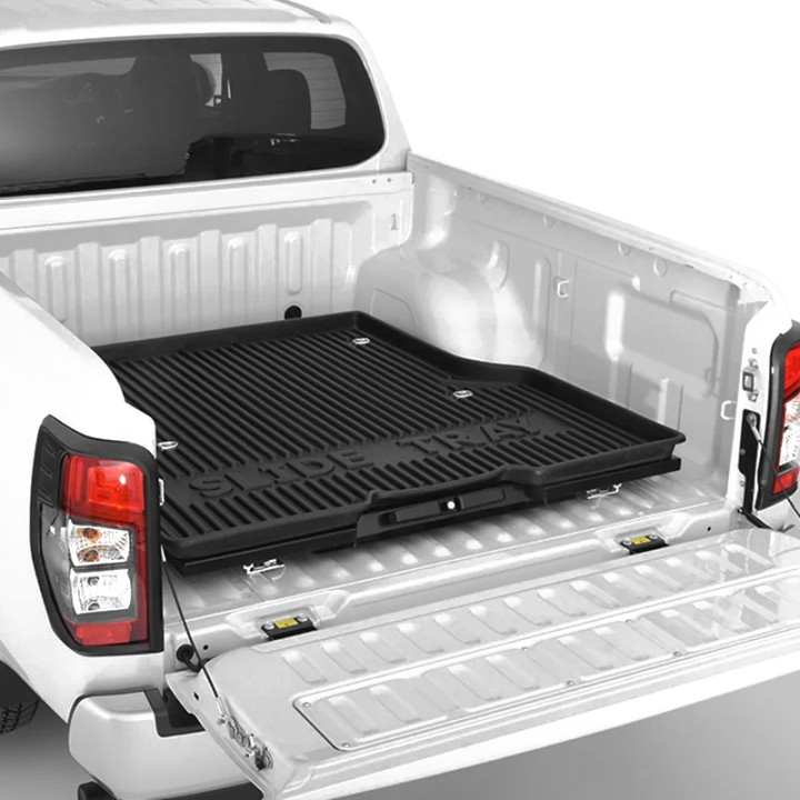 Platformă Glisantă pentru Benă, Trux Oțel cu Plastic Top, Mitsubishi L200 Cabină Dublă 2019 - 2021 - EDK.ro