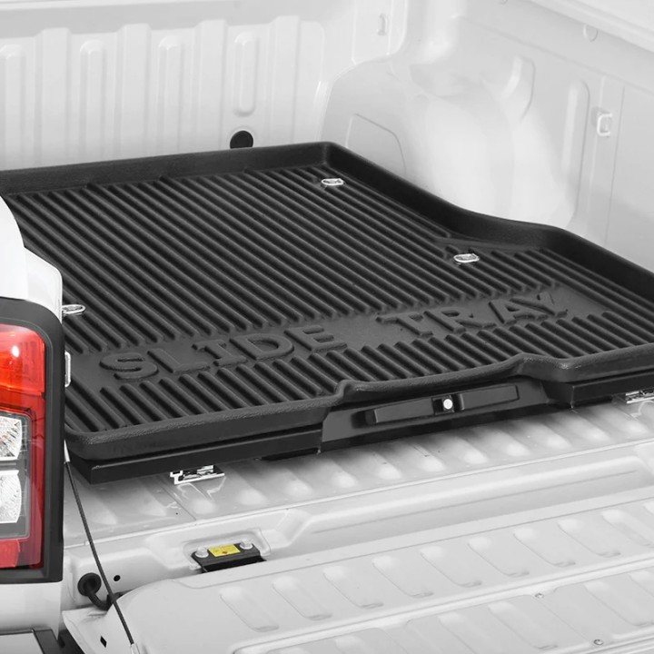 Sliding Bed Tray, Trux Steel with Plastic Top, Mitsubishi L200 Double Cab 2019 - 2021 - EDK.ro