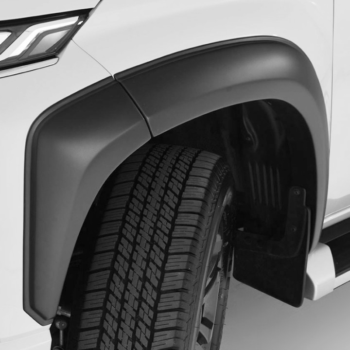 Extensie, Trux Wheel Arch Kit, Culoare Negru Mat, Mitsubishi L200 Cabină Dublă 2019 - 2021 - EDK.ro