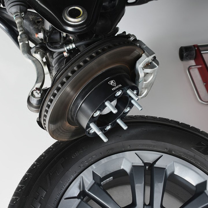 Wheel Spacers, Predator, 38mm, 6x139.7, Red - EDK.ro