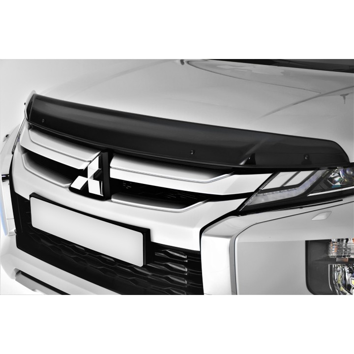 Bonnet Protector, Trux, Color Dark Smoke, Mitsubishi L200 Double Cab / Extra Cab 2019 - 2021 - EDK.ro