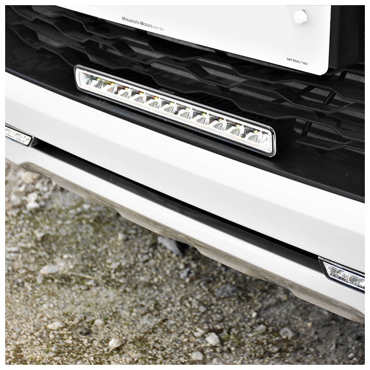 Kit de Integrare Proiectoare LED Omologate Pentru Bara Față, Osram 350mm, Mitsubishi L200 Cabină Dublă / Cabină Extra 2019 - 202