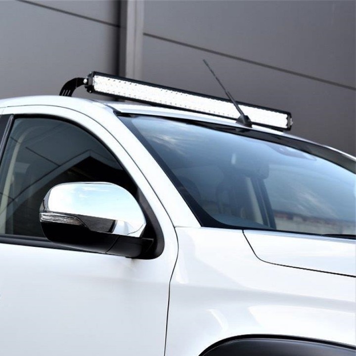 EC Approved LED Projector Integration Kit for Roof, Predator 40", Mitsubishi L200 Double Cab / Extra Cab 2019 - 2021 - EDK.ro