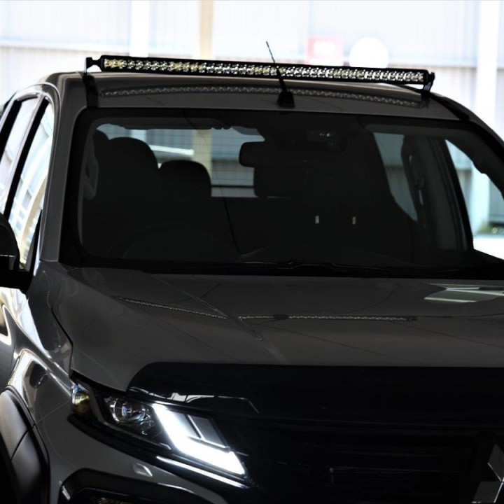 EC Approved LED Projector Integration Kit for Roof, Predator 40", Mitsubishi L200 Double Cab / Extra Cab 2019 - 2021 - EDK.ro
