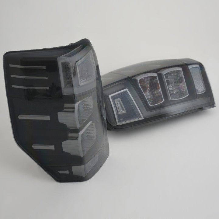 LED Tail Lights, Predator Dynamic, Mitsubishi L200 Double Cab / Extra Cab 2019 - 2021 - EDK.ro