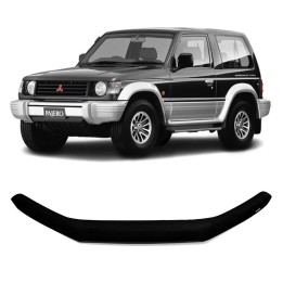 Deflector Capotă, Trux, Culoare Fumuriu Închis, Mitsubishi Pajero 1991 - 2000 - EDK.ro