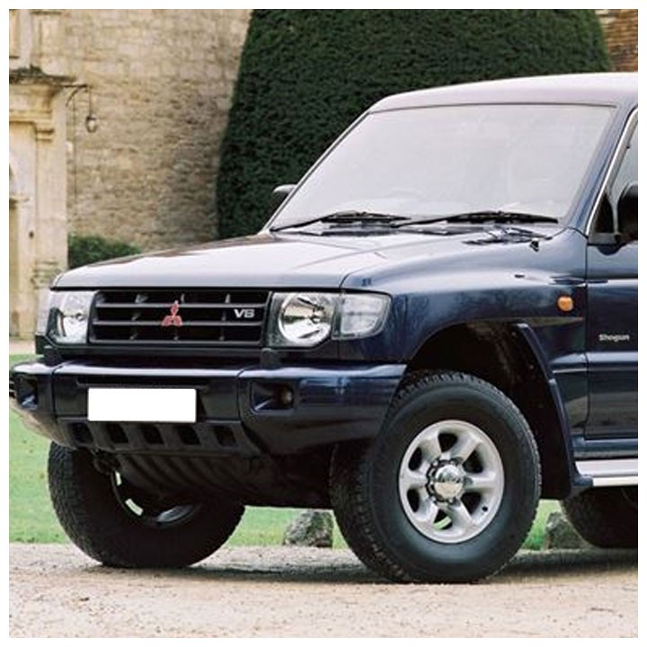 Deflector Capotă, Trux, Culoare Fumuriu Închis, Mitsubishi Pajero 1991 - 2000 - EDK.ro