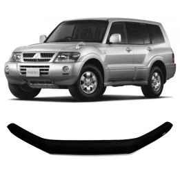 Deflector Capotă, Trux, Culoare Fumuriu Închis, Mitsubishi Pajero 2000 - 2006 - EDK.ro