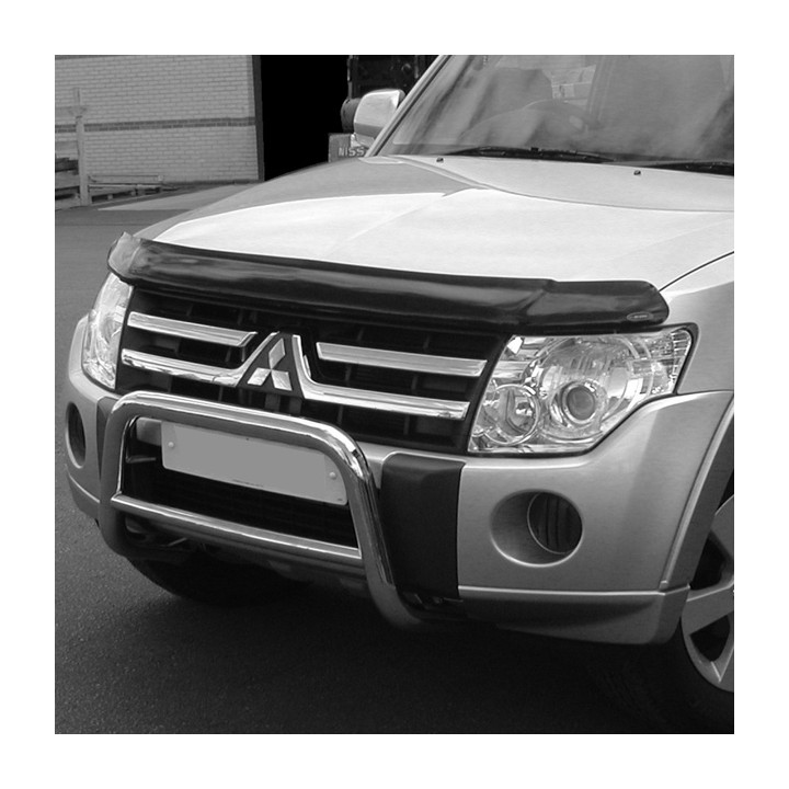 Deflector Capotă, Trux, Culoare Fumuriu Închis, Mitsubishi Pajero 2015 - 2021 - EDK.ro