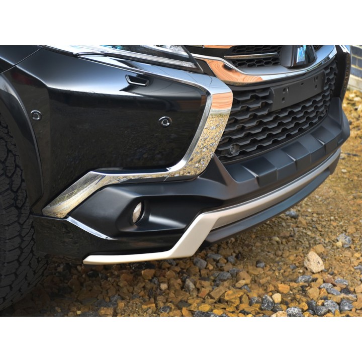 Front Bumper Valance, Predator Sport/ One Piece, Mitsubishi Pajero 2018 - Present - EDK.ro