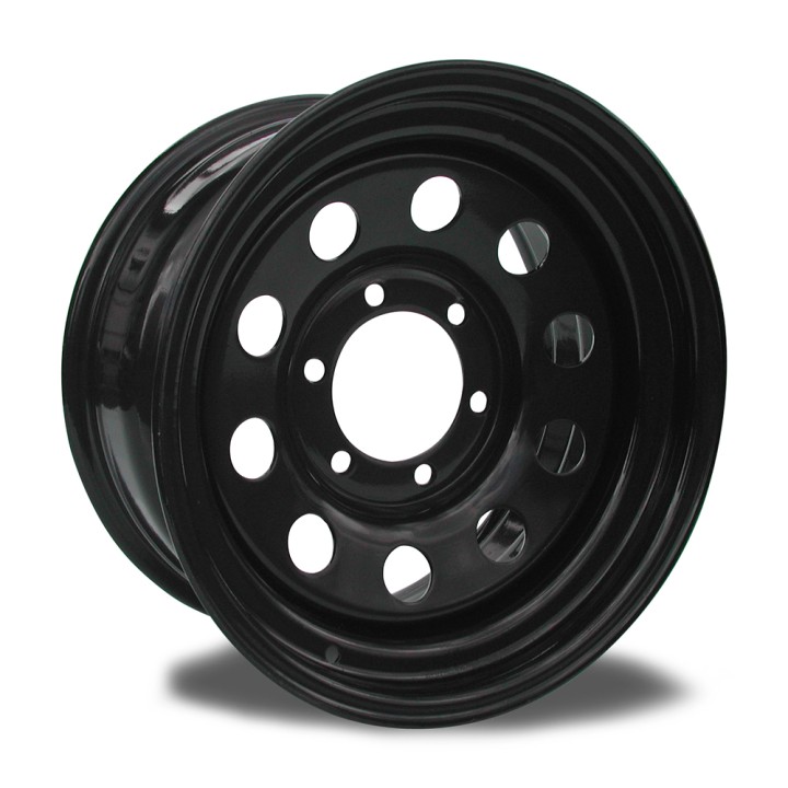 Jantă de Oțel, Trux, 17x8.0, Negru - EDK.ro