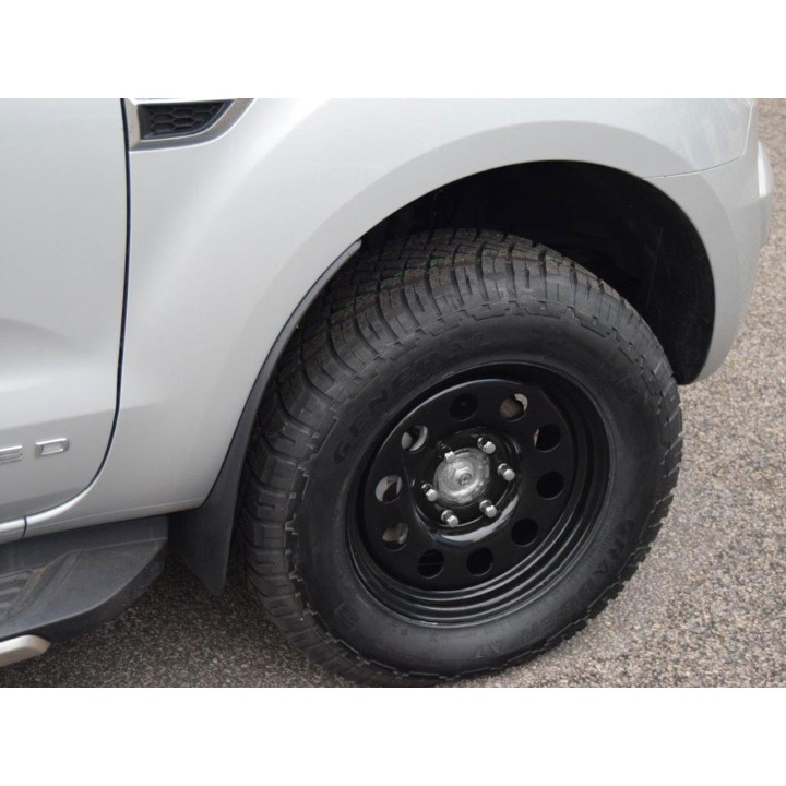 Steel Wheel, Trux, 17x8.0, Black - EDK.ro