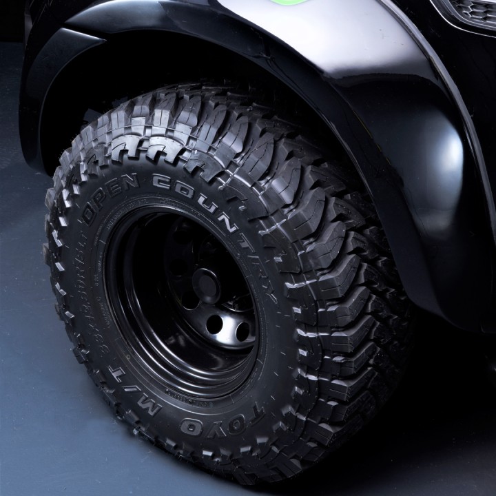 Jantă de Oțel, Trux Modular Steel Wheel, 15x10.0, ET -38, 6x139, Negru - EDK.ro