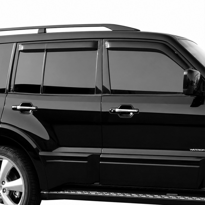 Set 4 Paravânturi, Trux LWB, Culoare Fumuriu, Mitsubishi Pajero 2000 - 2019 - EDK.ro