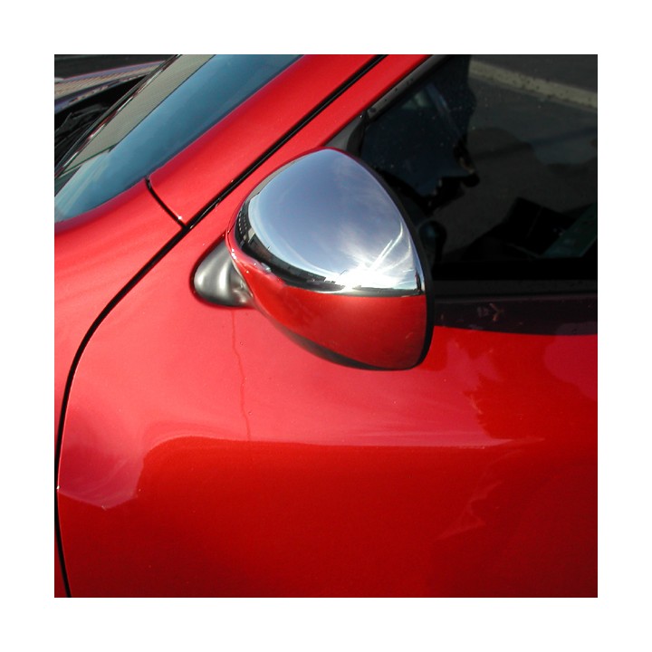 Mirror Covers, Trux Half Side, Color Chrome, Nissan Juke 2010 - 2019 - EDK.ro