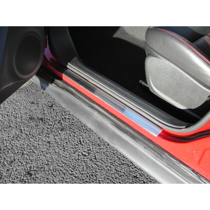 Door Sill Protectors, Trux Steel Guards, Color Stainless, Nissan Juke 2010 - 2019 - EDK.ro
