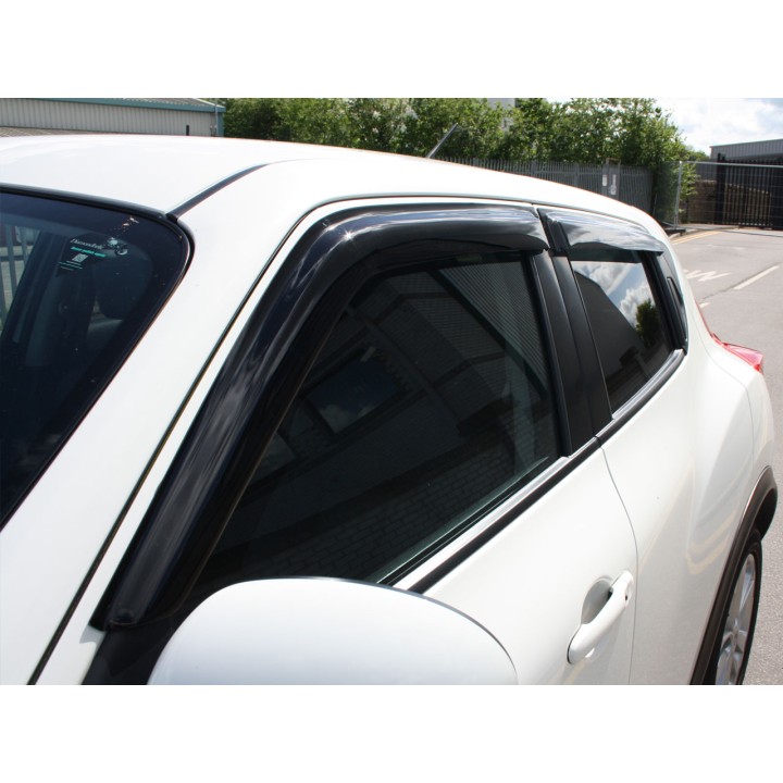 Wind Deflectors Set of 4, Trux, Color Tinted, Nissan Juke 2010 - 2019 - EDK.ro