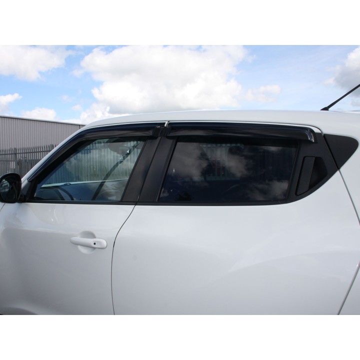 Set 4 Paravânturi, Trux, Culoare Fumuriu, Nissan Juke 2010 - 2019 - EDK.ro