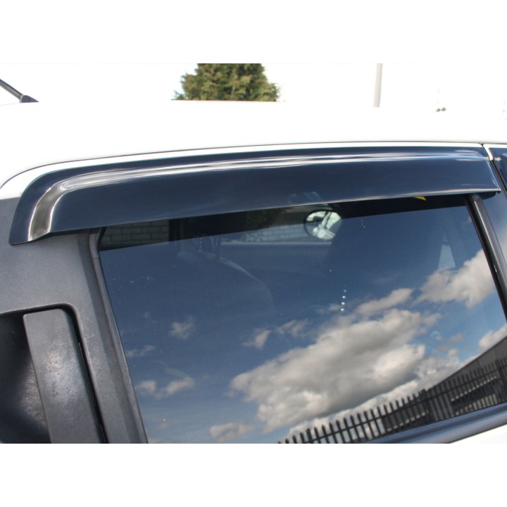 Wind Deflectors Set of 4, Trux, Color Tinted, Nissan Juke 2010 - 2019 - EDK.ro