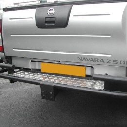 Bară de Protecție Spate, Trux, Nissan Navara Cabină Extra / Cabină Single 1998 - 2005 - EDK.ro