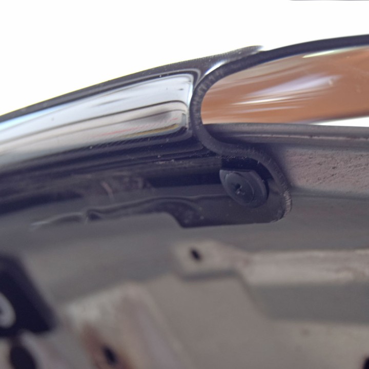 Bonnet Protector, Trux, Color Dark Smoke, Nissan Navara 2002 - 2005 - EDK.ro
