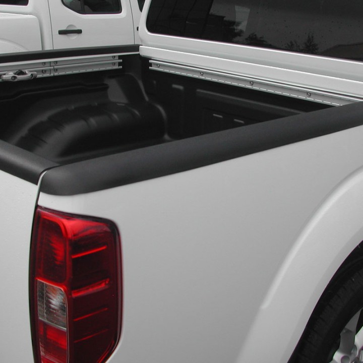 Bed Rail Caps, Aeroklas Tailgate Protection, Nissan Navara Double Cab 2005 - 2015 - EDK.ro
