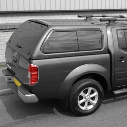 Hardtop Bed Cover, Aeroklas Leisure, Nissan Navara Double Cab 2005 - 2015 - EDK.ro
