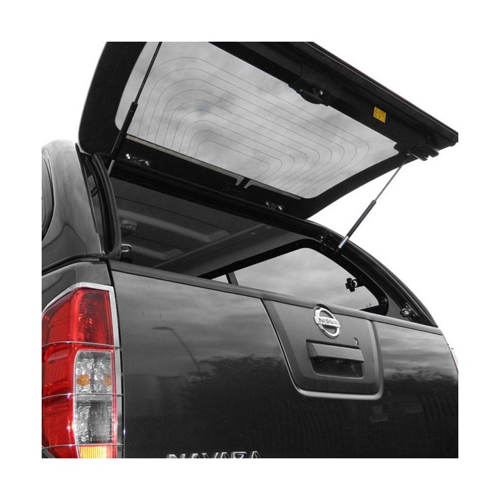 Hardtop Bed Cover, Aeroklas Leisure, Nissan Navara Double Cab 2005 - 2015 - EDK.ro