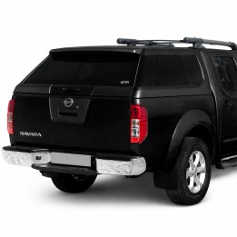 Hardtop Bed Cover, Alpha Type-E, Nissan Navara Double Cab 2005 - 2015 - EDK.ro