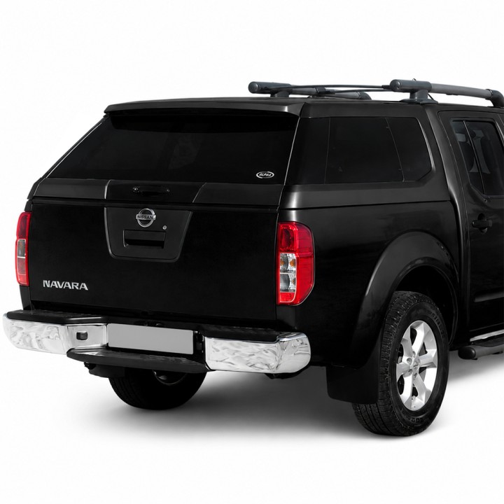 Hardtop Bed Cover, Alpha Type-E, Nissan Navara Double Cab 2005 - 2015 - EDK.ro