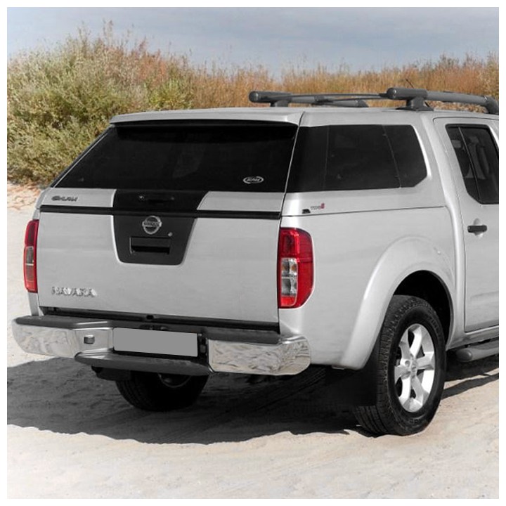 Hardtop Bed Cover, Alpha Type-E, Nissan Navara Double Cab 2005 - 2015 - EDK.ro