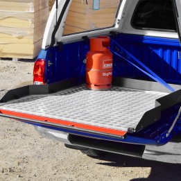 Sliding Bed Tray, ProTop Full-Width - Alloy, Nissan Navara Double Cab 2005 - 2015 - EDK.ro