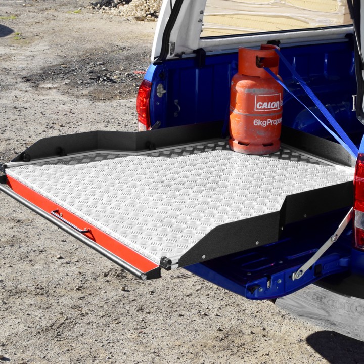 Platformă Glisantă pentru Benă, ProTop Full-Width - Alloy, Nissan Navara Cabină Dublă 2005 - 2015 - EDK.ro