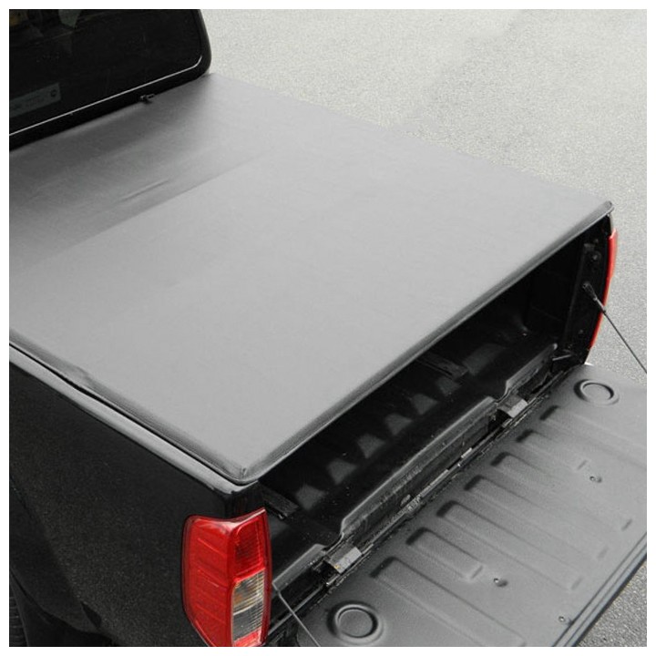 Lid Tonneau Bed Cover, Trux Tri-Fold, Nissan Navara Double Cab 2005 - 2015 - EDK.ro