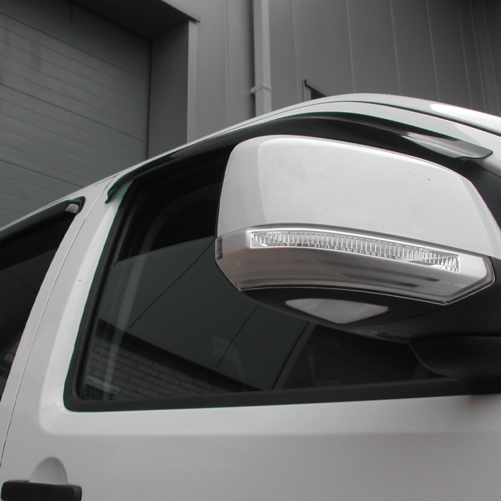 Set 4 Paravânturi, Trux, Culoare Fumuriu Închis, Nissan Navara Cabină Dublă 2005 - 2015 - EDK.ro